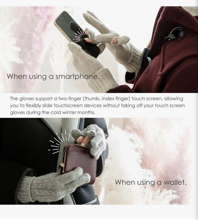 Milieu Smartphone Gloves - photo 5