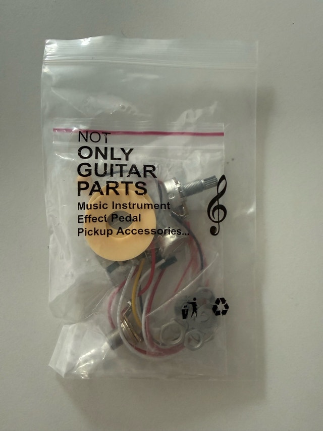 SAPHUE Electric Guitar Wiring Harness Kit - photo 3