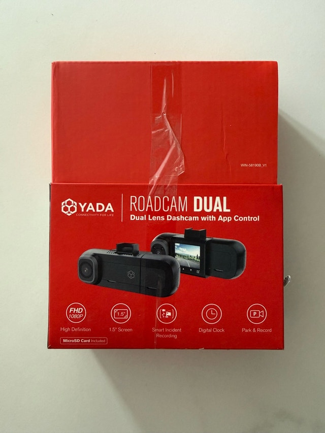 Yada Roadcam Dual Lens Dashcam