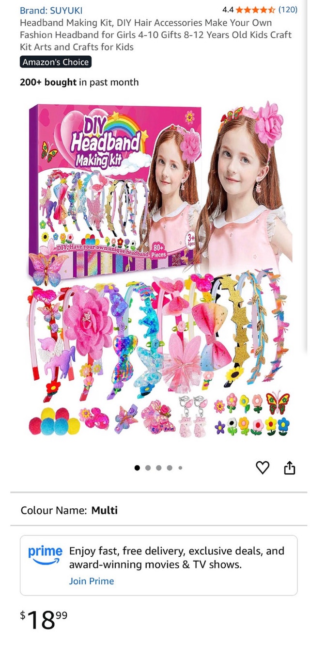 SUYUKI DIY Headband Making Kit - photo 3