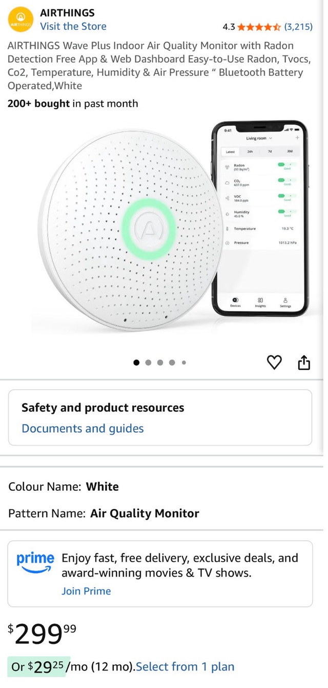 Airthings Wave Plus - photo 3