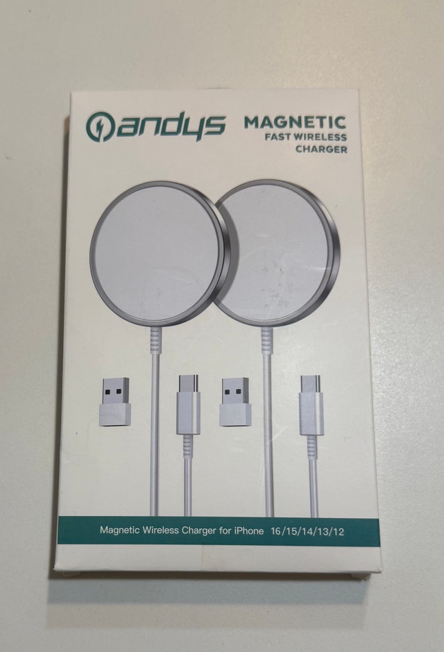Andys Magnetic Fast Wireless Charger