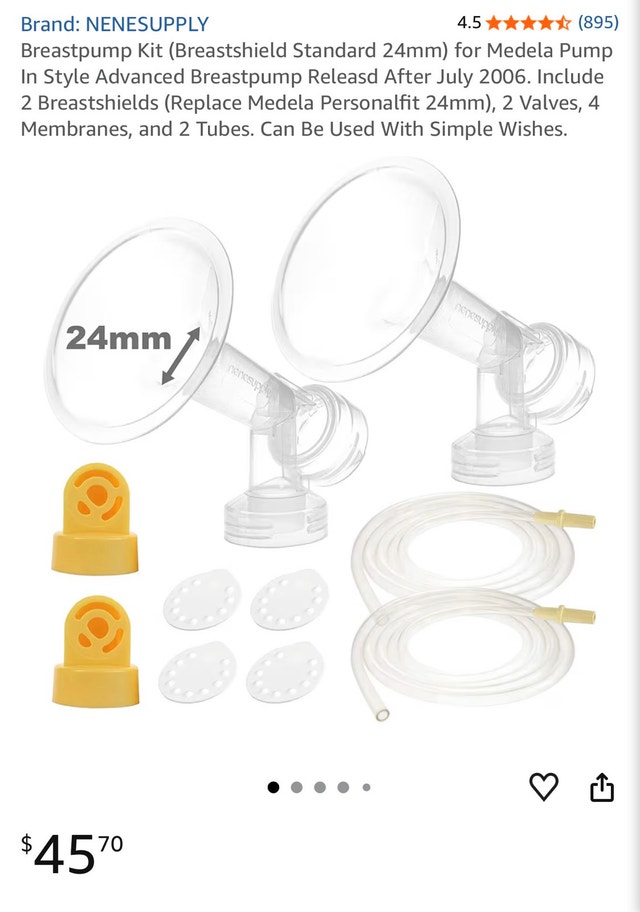 Nenesupply Breastpump Kit 24mm - photo 2