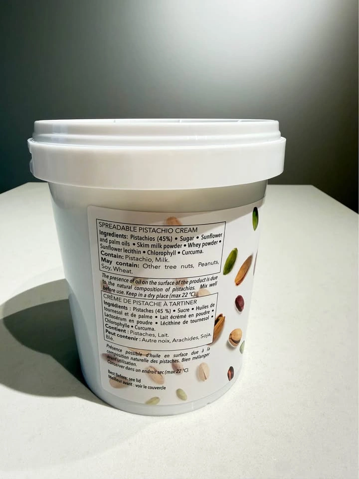 Brand New Sealed Pistachio Cream 1kg (45% Pistachios) - photo 4