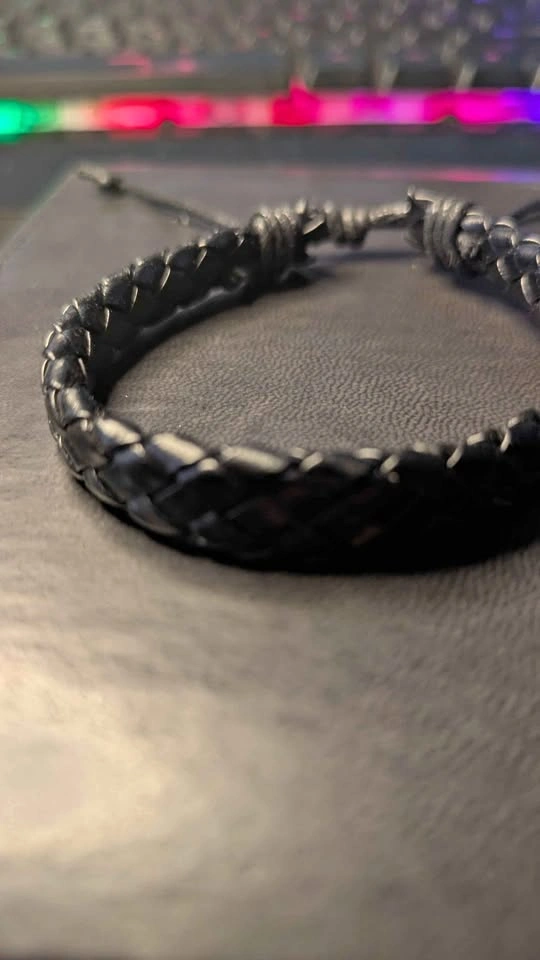 Braided Leather Bracelet Set