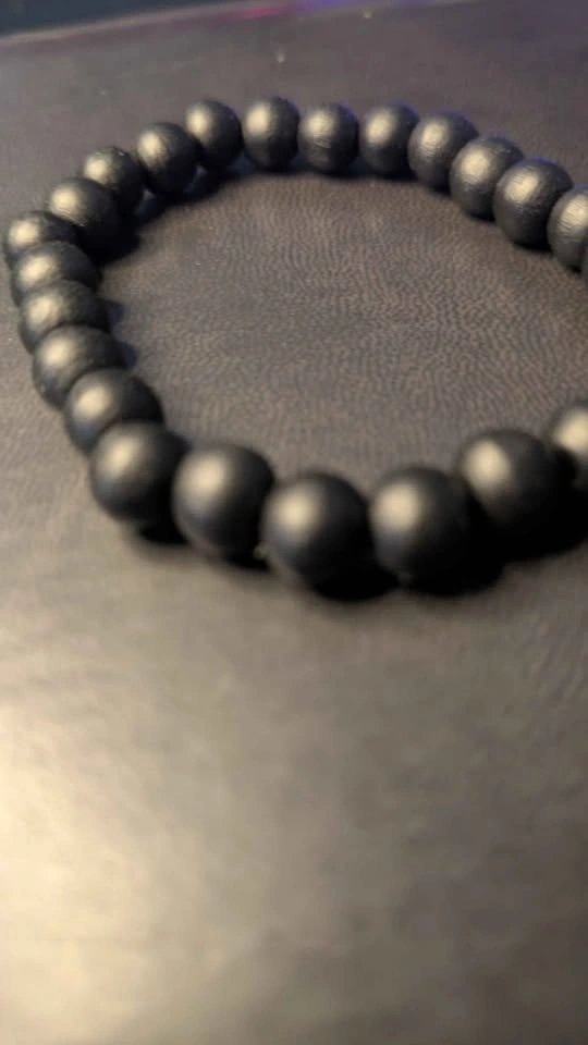 BN - Black Matte Beaded Bracelet - photo 2