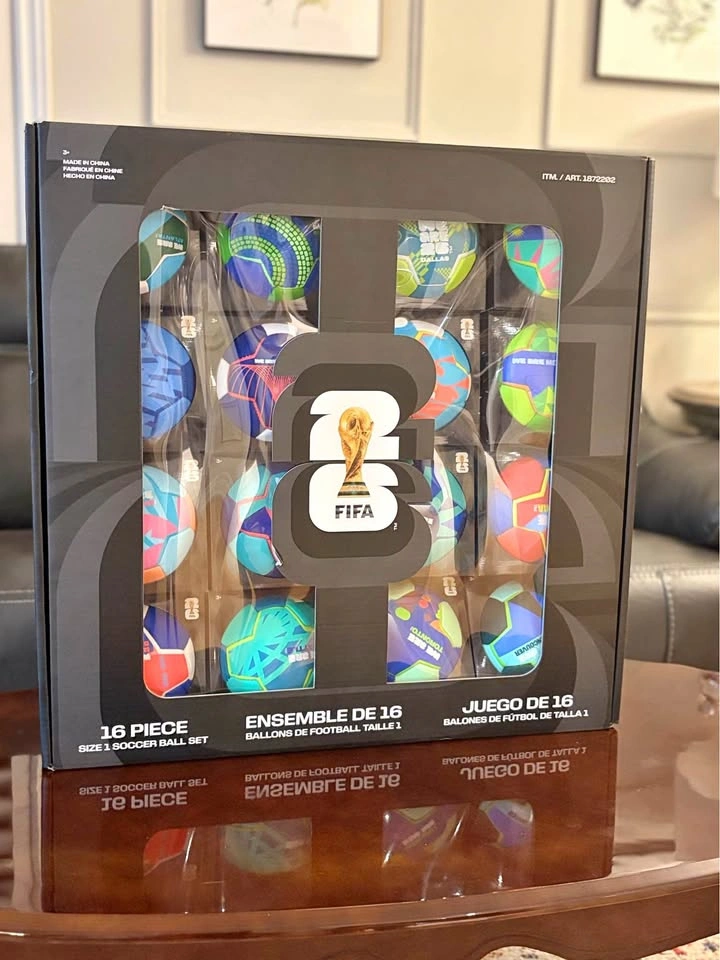 FIFA World Cup 26 Host City Collectible 16 Piece Size 1 Soccer B