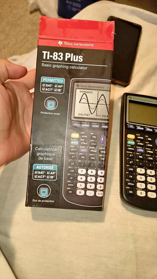 TI-83 Plus Graphing Calculator – Open Box