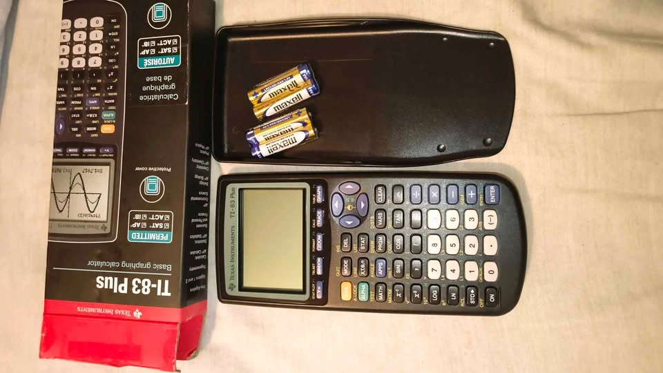 TI-83 Plus Graphing Calculator – Open Box - photo 3