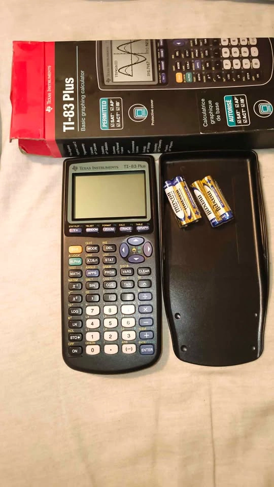 TI-83 Plus Graphing Calculator – Open Box - photo 5