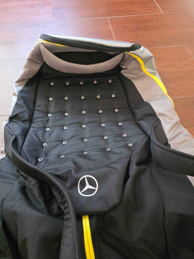 Mercedes wheeled golf travel bag & cover set - photo 2