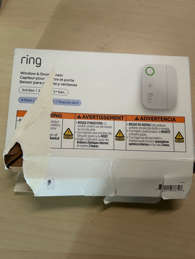 Ring Alarm Window & Door Sensor (3rd Generation) - 6-Pack