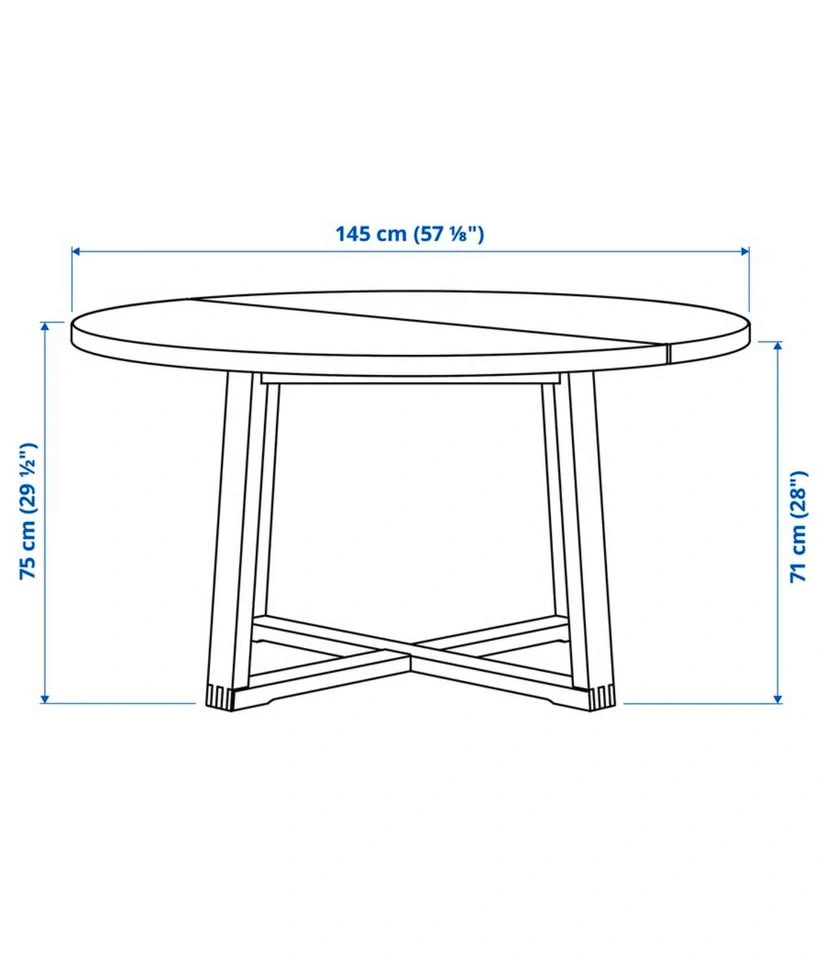 IKEA MÖRBYLÅNGA table - photo 4