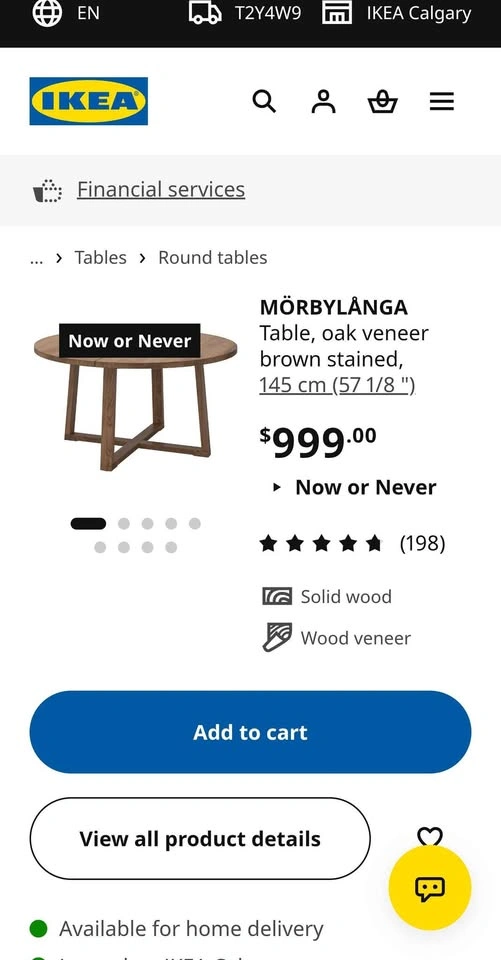 IKEA MÖRBYLÅNGA table - photo 5