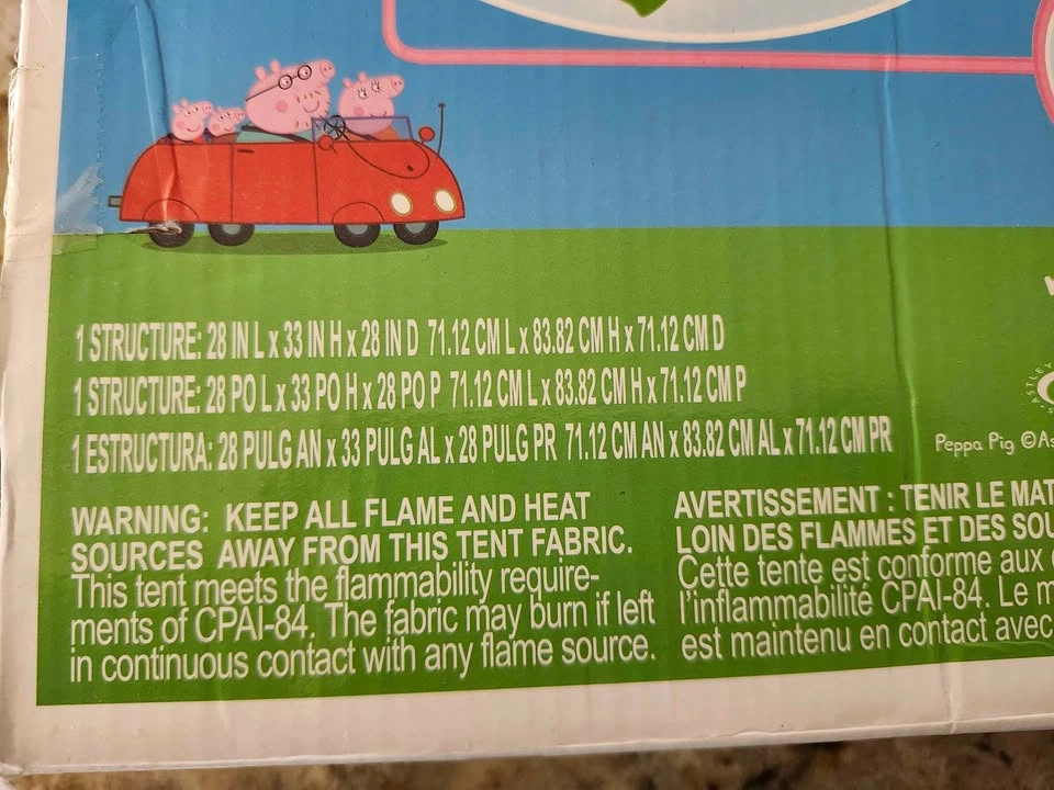 Playhut Peppa Pig EZ Vehicle Play Tent - photo 3