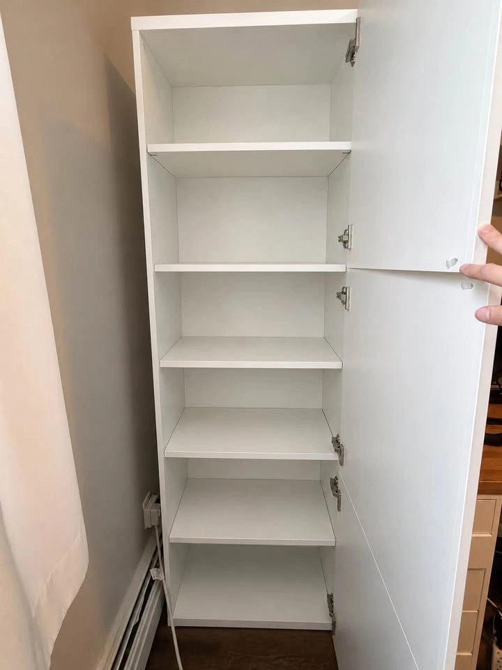 IKEA Besta Storage Cabinet - White - 3 Doors & 6 Shelves - photo 3