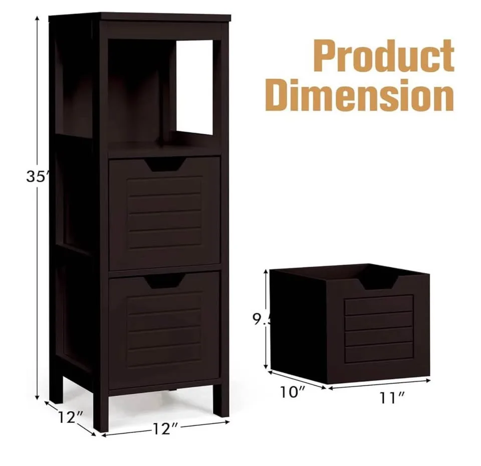 NEW IN BOX - Costway Bathroom Storage Cabinet image indicator(2)