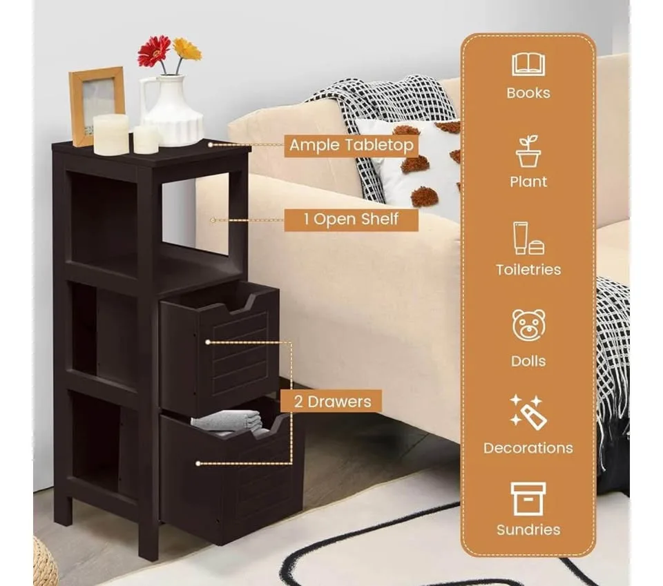 NEW IN BOX - Costway Bathroom Storage Cabinet image indicator(3)