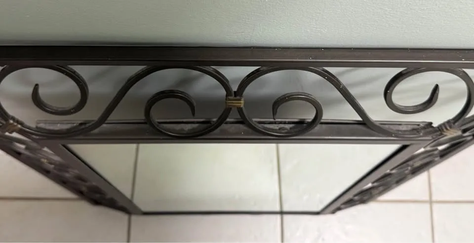 Wrought Iron Mirror image indicator(3)