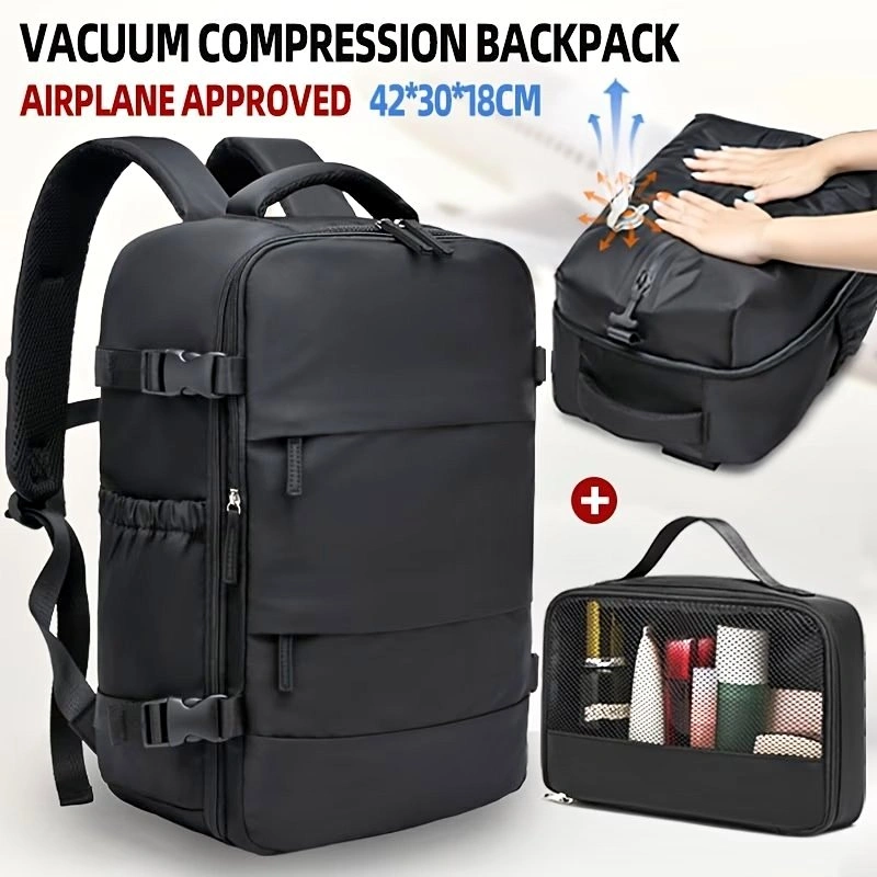 Travel Backpack Set - Personal Item for Airplane/Flights
