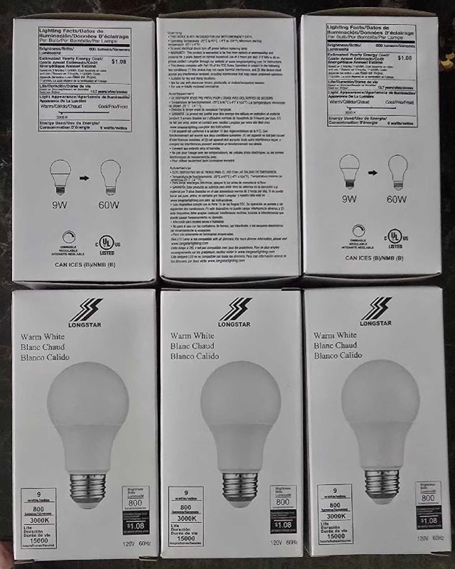 LED WARM WHITE BULB - photo 3