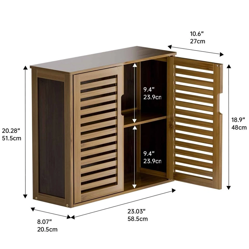 HITNET Medicine Cabinet Wall Mounted Bathroom Storage - photo 3