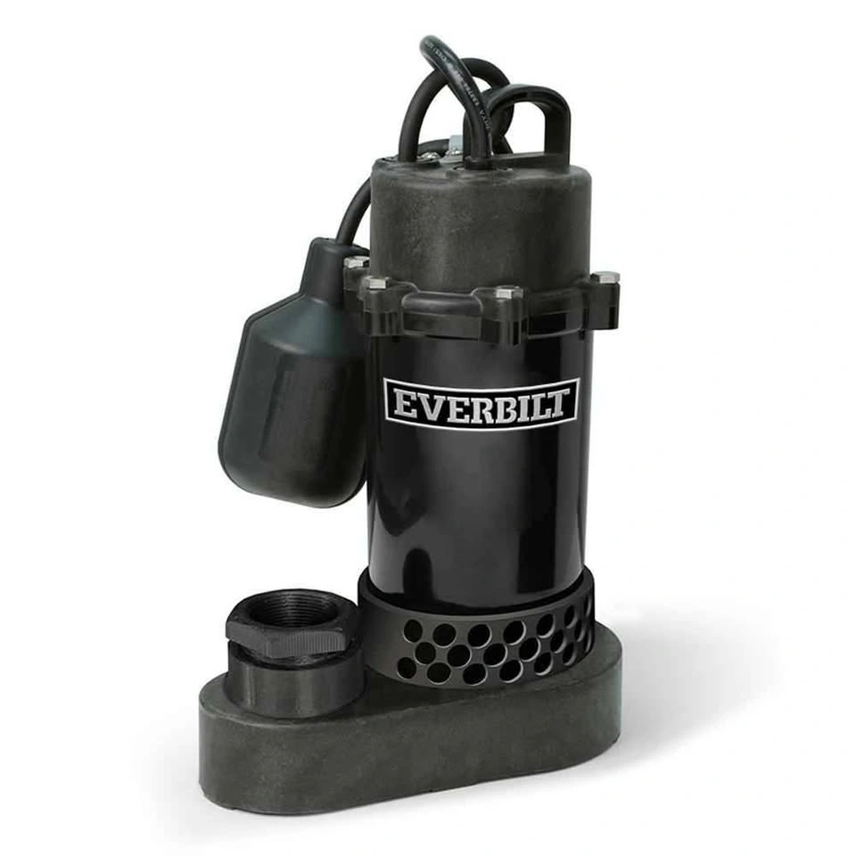 EverBilt 1/3 HP Aluminum Submersible Sump Pump Tether Switch - photo 2