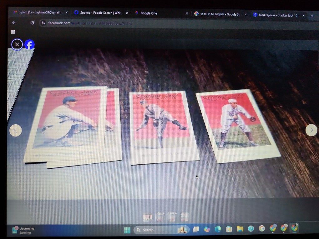 Cracker Jack 100th Anniversary 1915 Baseball Card Series