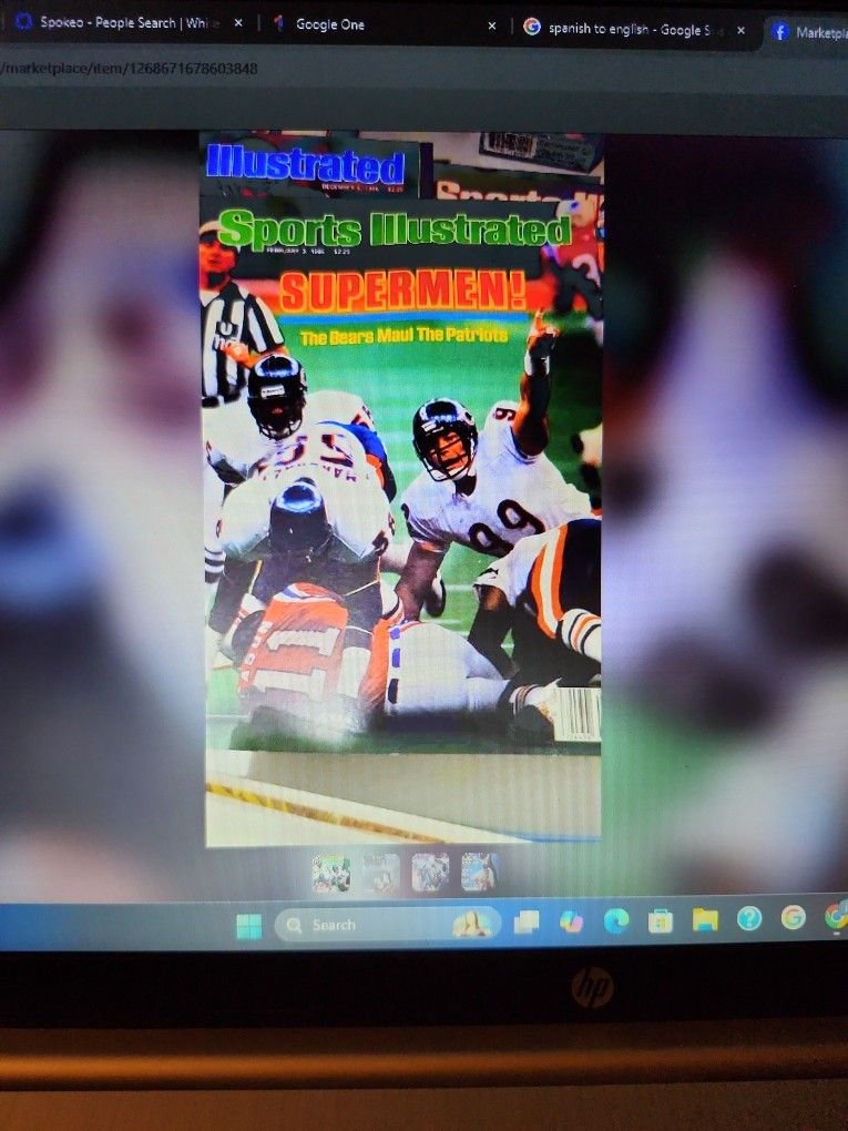 Sports Illustrated 4 Chicago Bears Issues