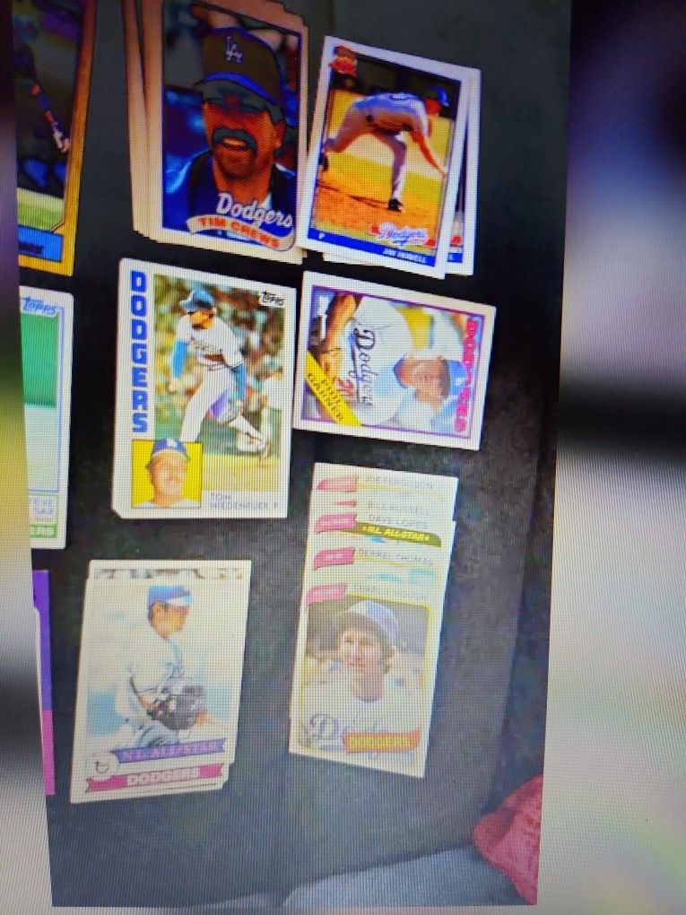 Dodgers 127 Baseball Cards - photo 3