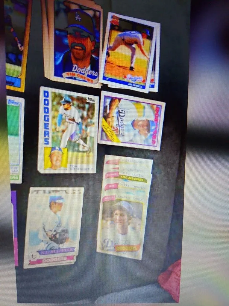 Dodgers 127 Baseball Cards image indicator(3)