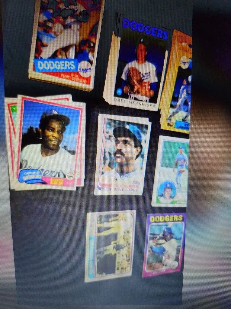 Dodgers 127 Baseball Cards image indicator(4)