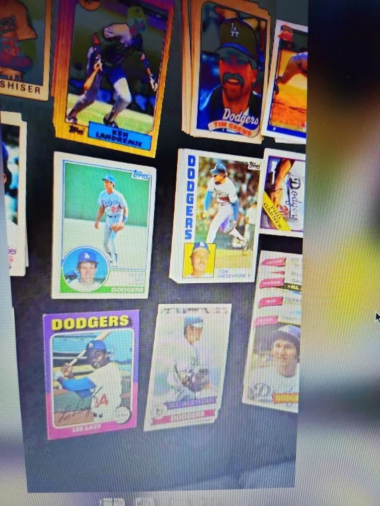 Dodgers 127 Baseball Cards image indicator(5)