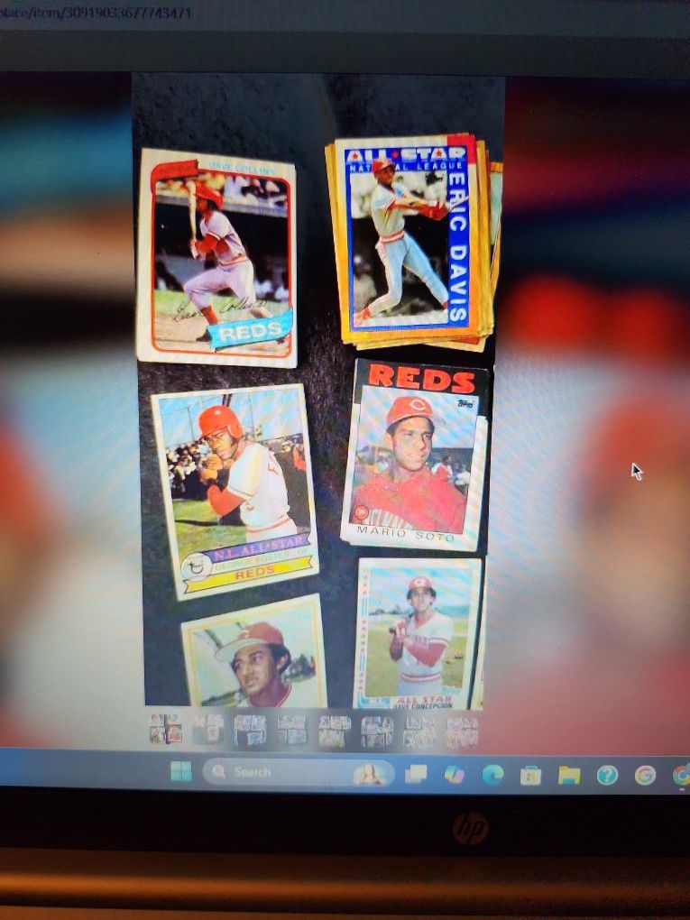 Reds 160 Baseball Cards