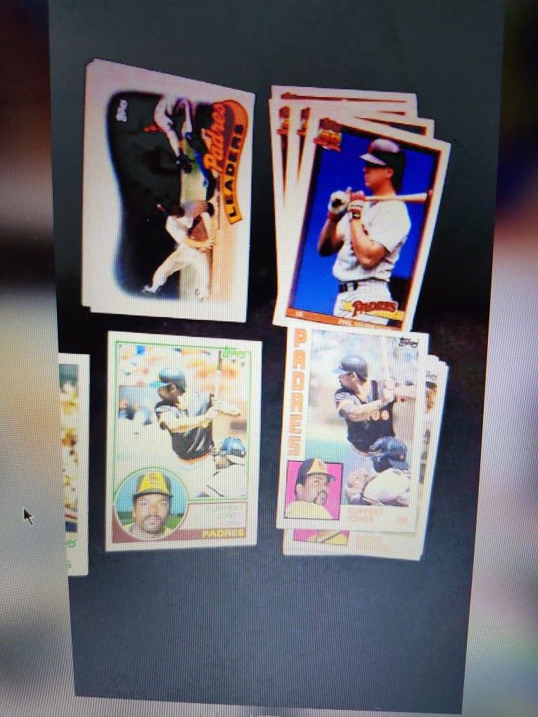 Padres 91 Baseball Cards - photo 2