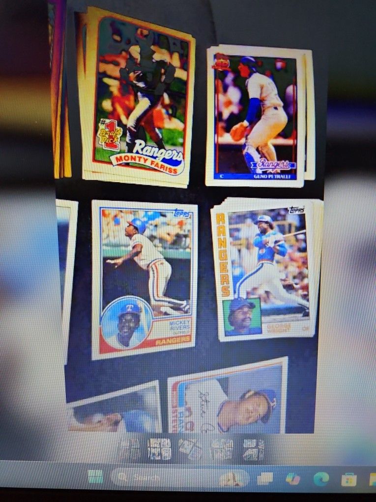 Rangers 109 Baseball Cards - photo 2