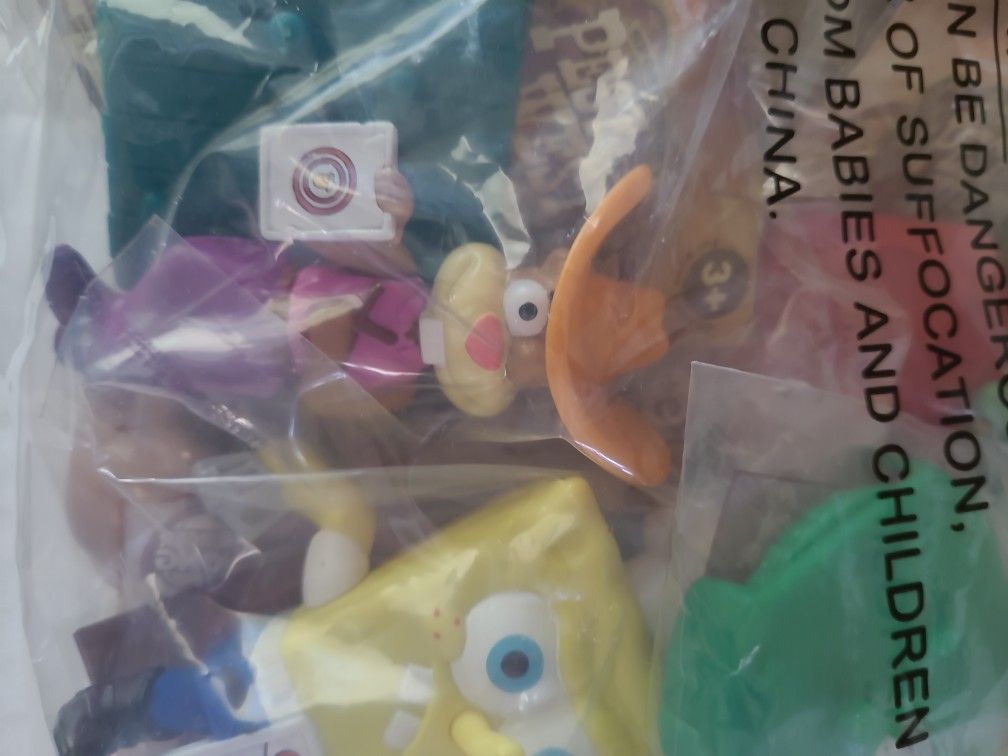 Pest From The West SpongeBob Burger King Toys Sealed - photo 3