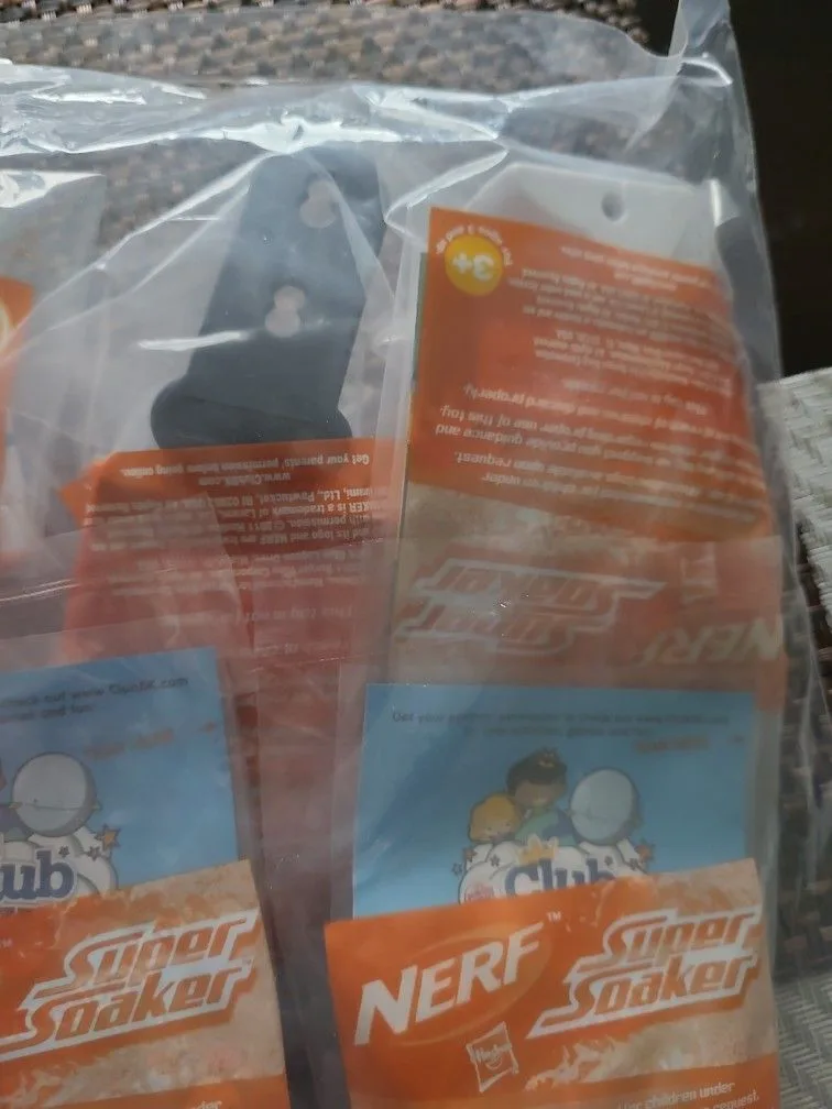 Nerf Burger King Set Of 6 Factory Sealed image indicator(3)