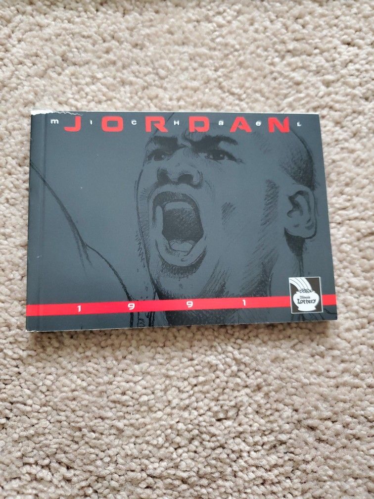 Michael Jordan Books & 1991 Flip Book Calendar