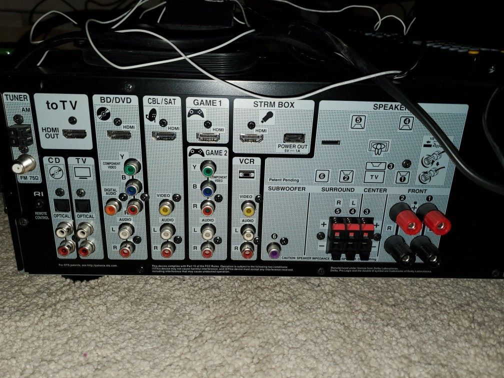 Onkyo 5.1 Channel Av Receiver - photo 2