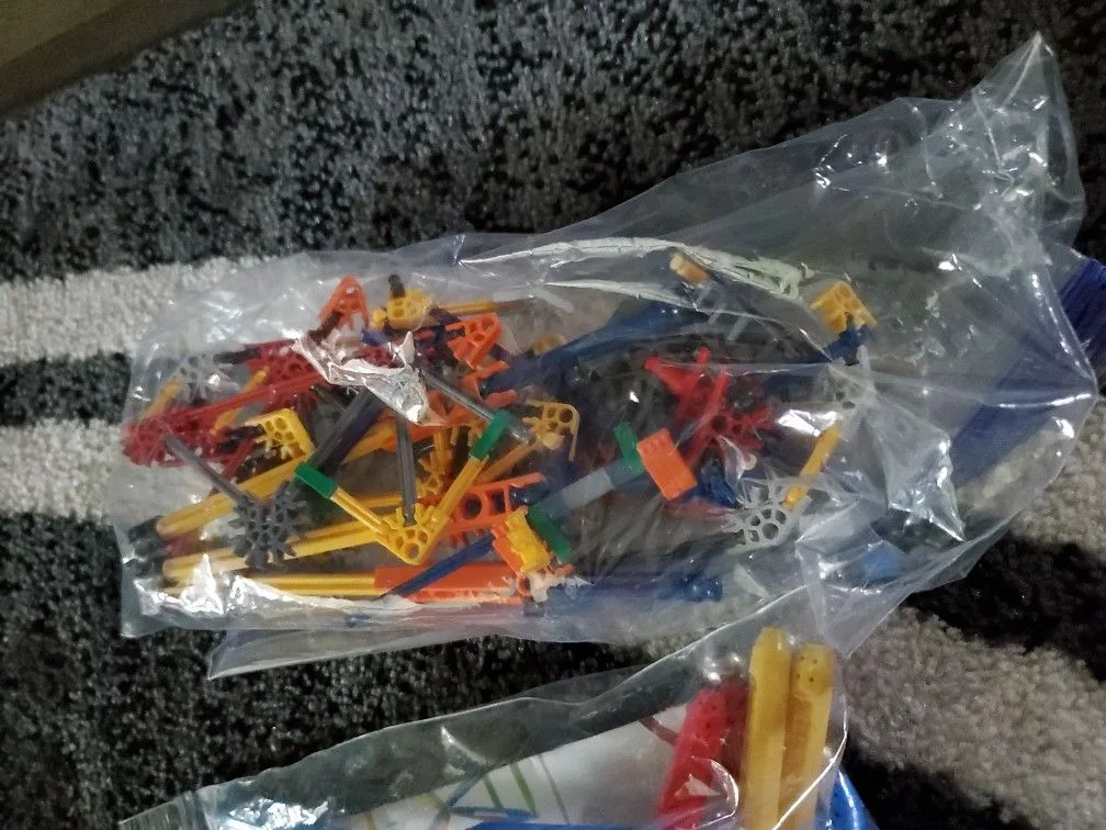 160 Piece Knex, 45 Piece Magtastix, And Magcube image indicator(2)