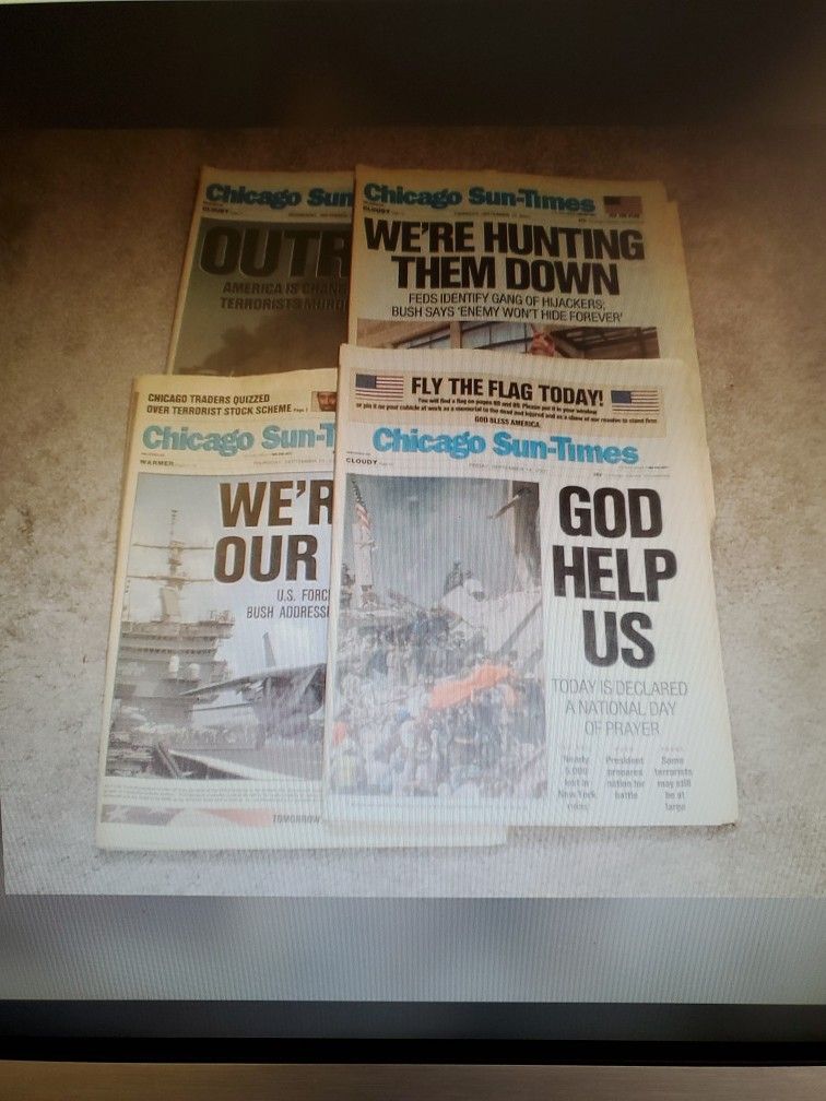 9/11 Newspapers