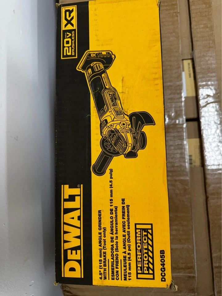 DEWALT 20V MAX XR Brushless Angle Grinder – NEW – DCG405B - photo 2
