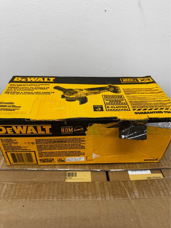 DEWALT 20V MAX XR Brushless Angle Grinder – NEW – DCG405B - photo 3