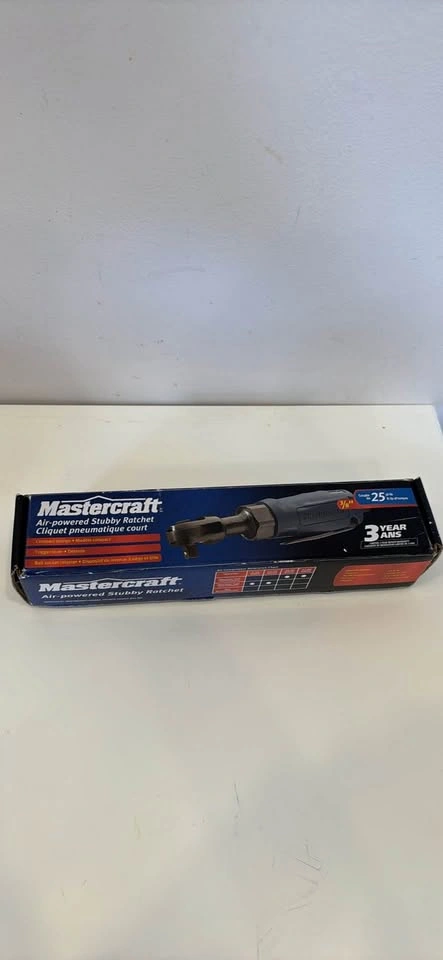 Mastercraft 3/8” Air-Powered Stubby Ratchet