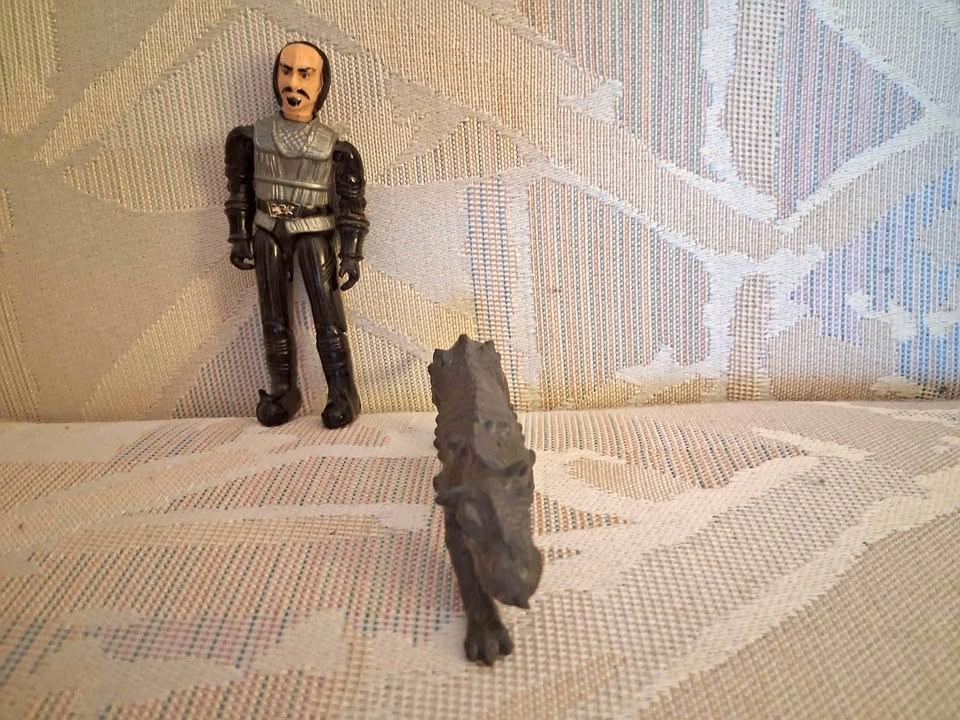 Vintage 1984 ERTL Klingon Commander Kruge Action Figure