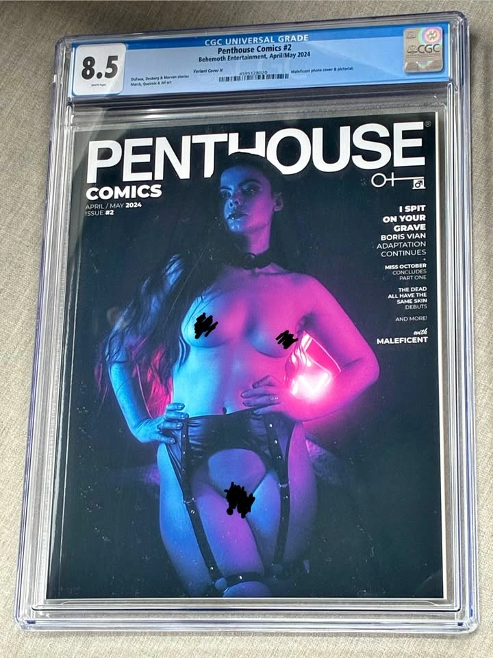 Penthouse Comics #2 CGC 8.5
