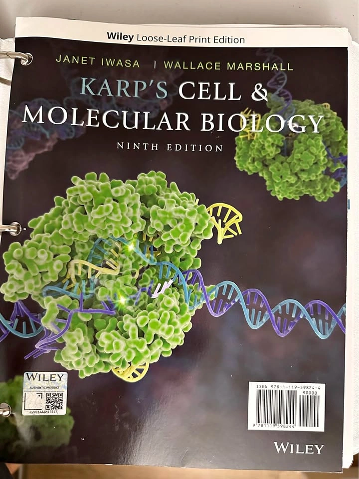 Cell Bio (BIOL-3221) Textbook