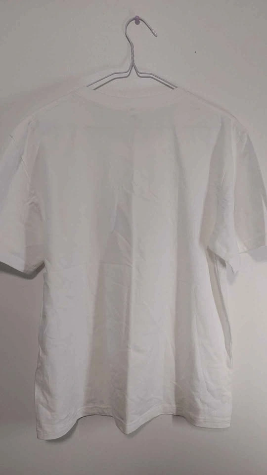 White T-Shirt and Black Shorts Set with Alcatraz Graphic - photo 3