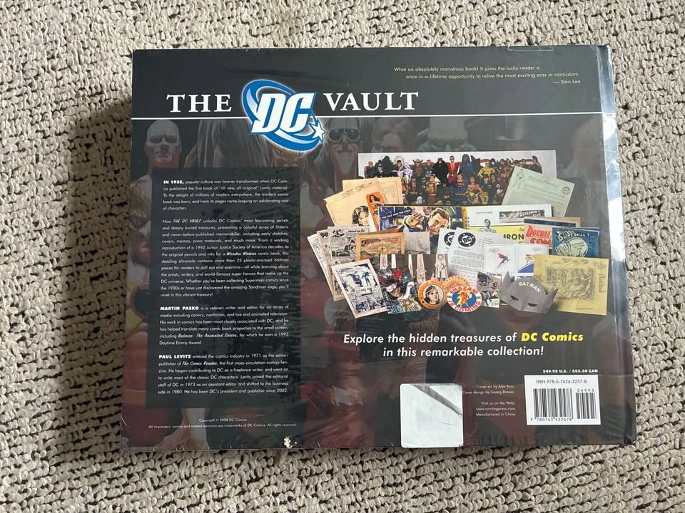 DC Vault: A Museum-in-a-Book with Rare Collectibles - photo 2